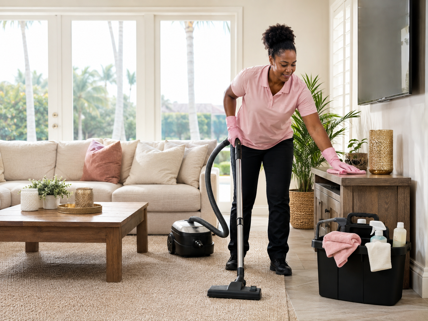 Living-Room Care by Palace Cleaning Services